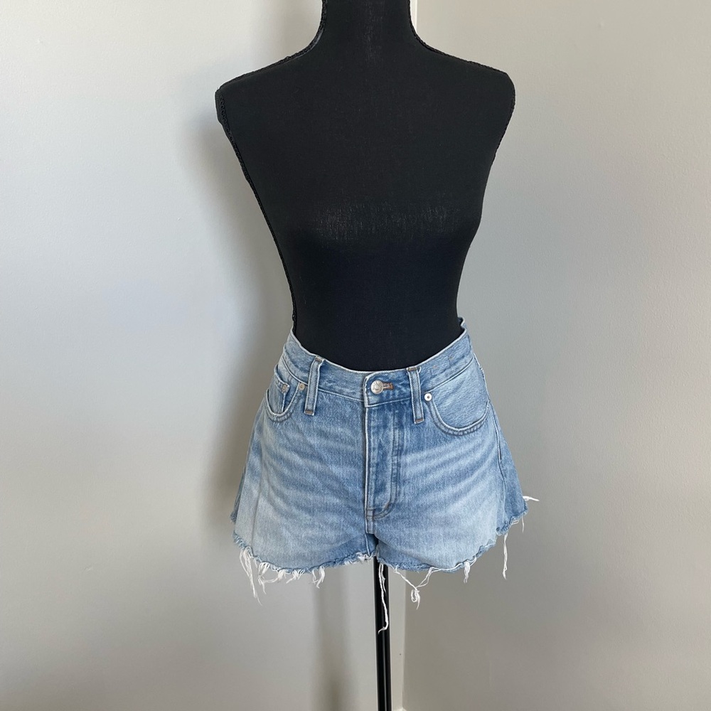Madewell relaxed denim shorts